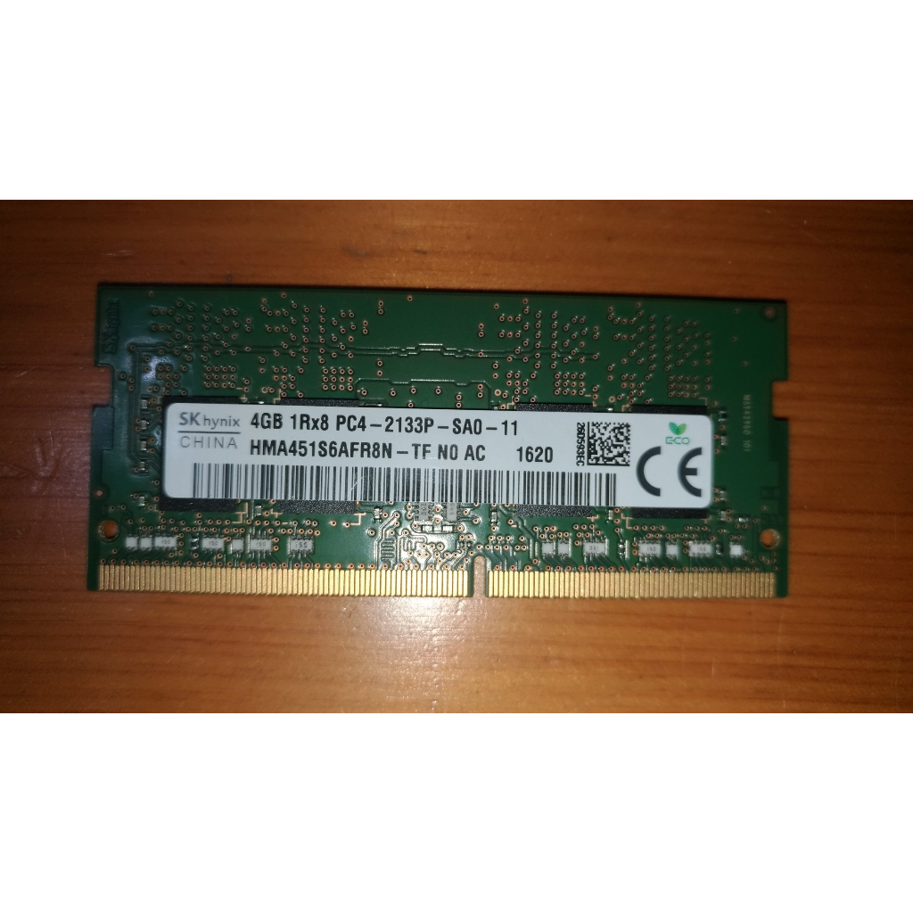 筆電記憶體 SK hynix海力士 4GB DDR4 2133 HMA451S6AFR8N-TF