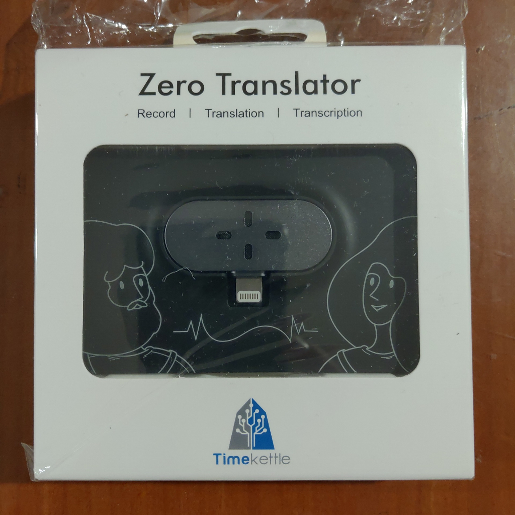 時空壺 附著式翻譯機 Timekettle Zero Translator ( Apple Lightning 適用)