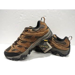 "零碼出清"美國品牌 MERRELL MOAB 3 GORE-TEX 男 低筒 真皮 登山鞋 健行鞋《ML036257》