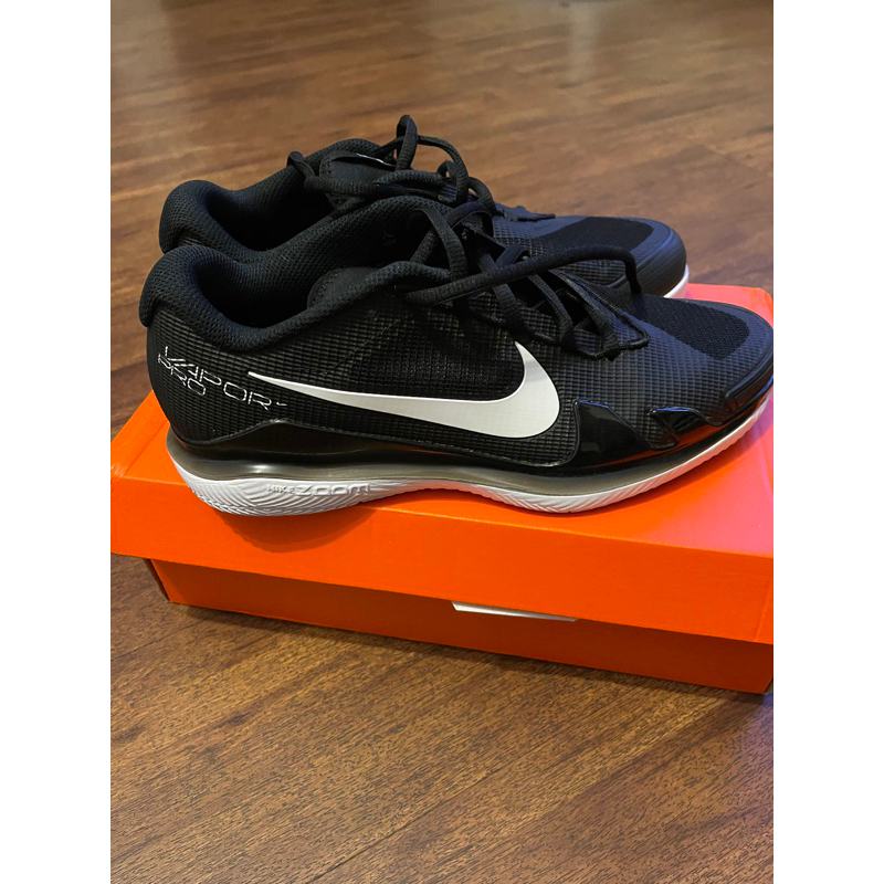 Nike Court Air Zoom Vapor Pro 黑 白 網球鞋保証真品