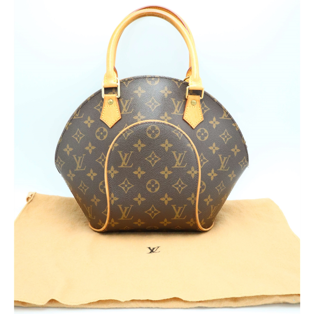 LOUIS VUITTON LV 路易威登 經典字紋 貝殼包 (大) M51126 二手