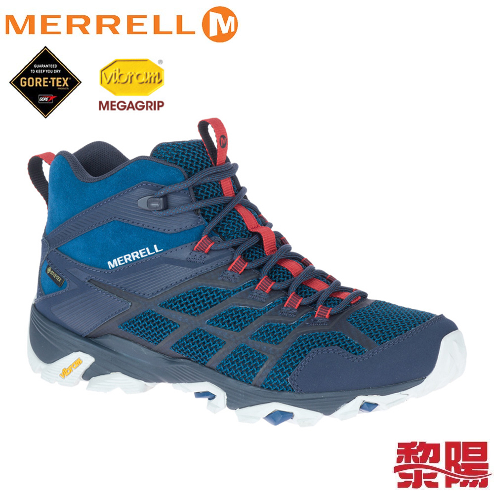 MERRELL 美國 MOAB FST 2 MID GORE-TEX 防水多功能健行鞋 男款 防水 33ML500119