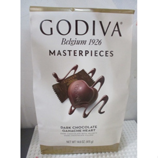 (現貨 costco購 )新貨到~godiva 心型黑巧克力 單顆拆售 (效期2024/06/12)