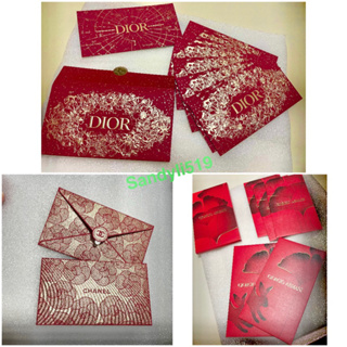 亞曼尼 香奈兒紅包袋🔥YSL Dior 紅色 Logo 吊飾鏡 直徑約7cm/紅包袋