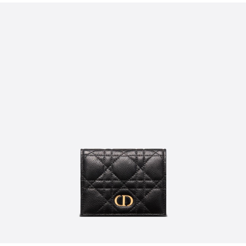Dior Caro wallet black 小錢包 零錢袋 卡夾 銀包