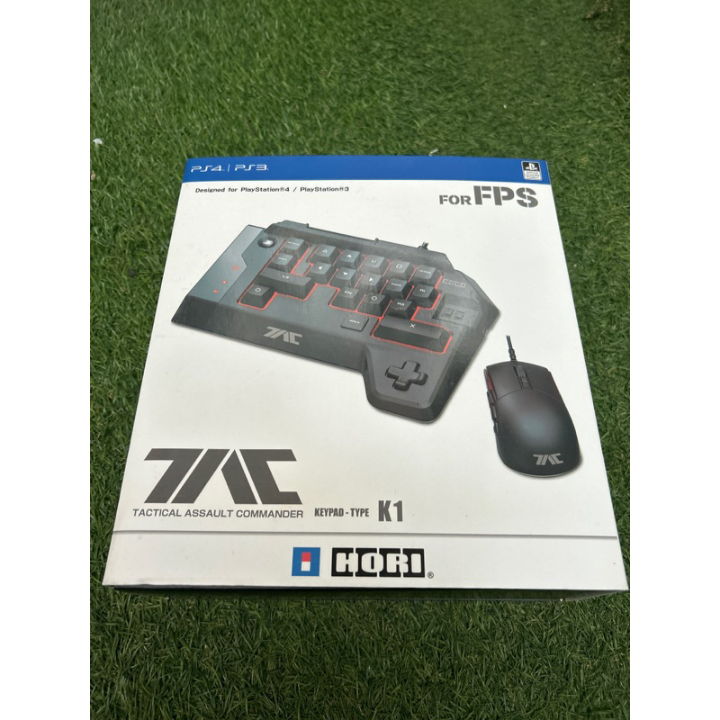 PS4 日本 HORI TAC K1 戰術突擊指揮官 鍵盤 滑鼠 射擊遊戲專用 二手