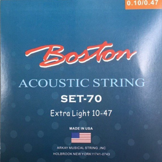 【貝斯特音樂】Boston SET-70 民謠吉他弦 吉他弦 10-47