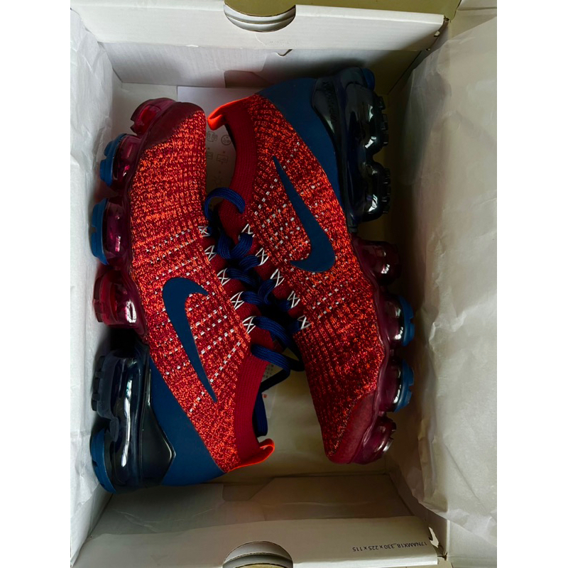 鞋況好台北可面交 Nike Air Vapormax Flyknit 3.0 AJ6900-600 紅藍