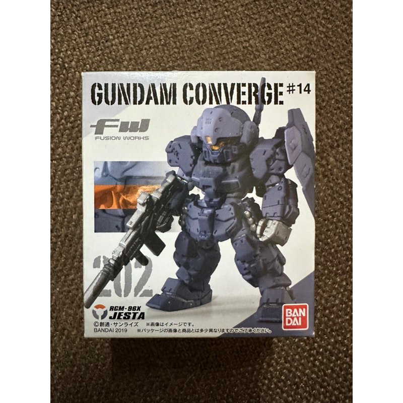 代理版 全新未拆 FW 鋼彈 GUNDAM CONVERGE #14 202 傑斯塔