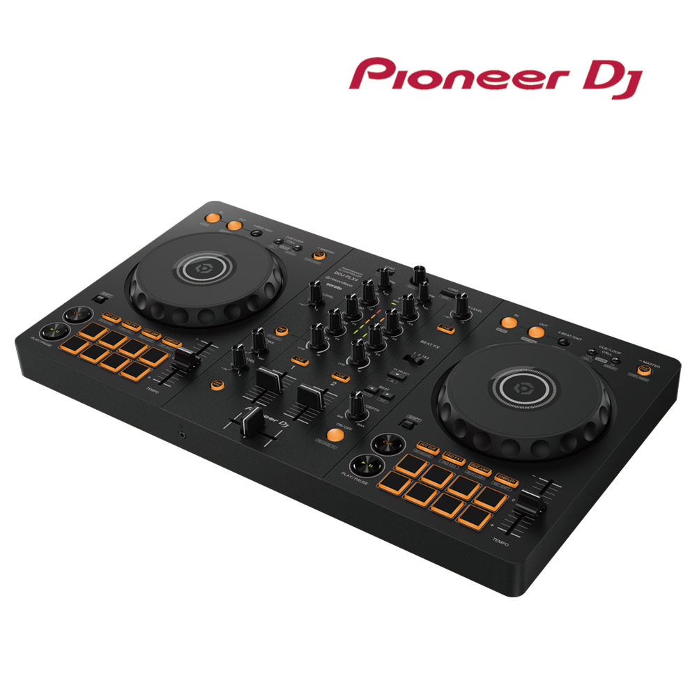 Pioneer DJ DDJ-FLX4 入門款雙軟體DJ控制器