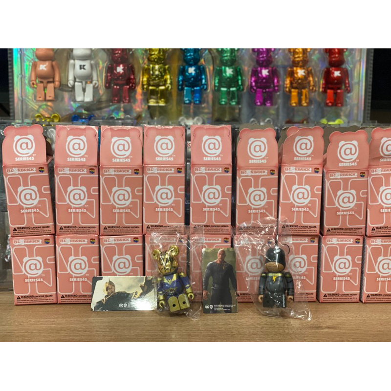 確認款 庫柏力克熊 BE@RBRICK bearbrick 45代 100% 黑亞當