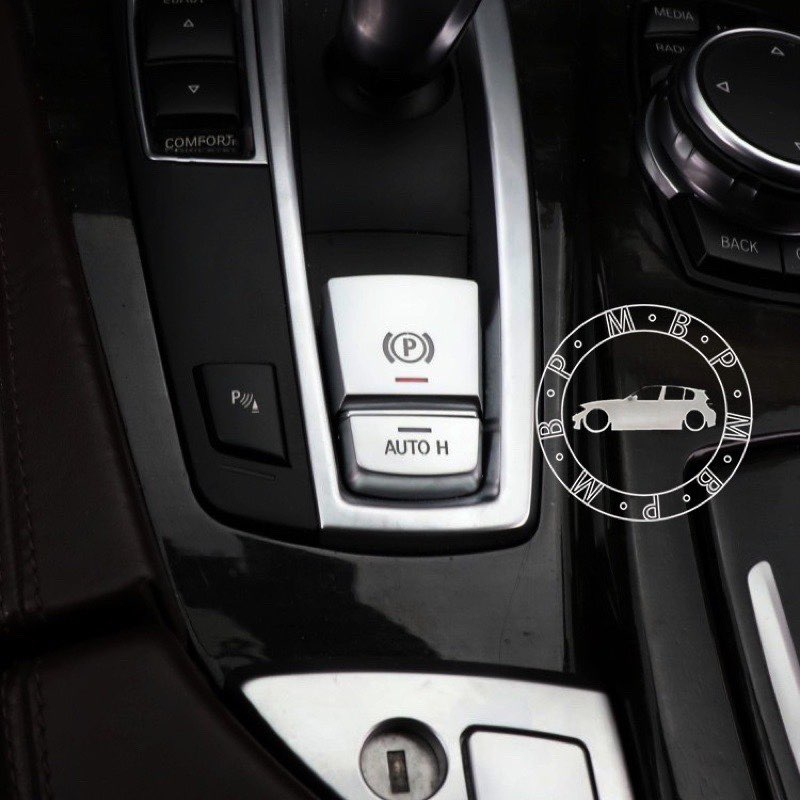 BMW 5系/6系/7系按鍵貼 F10 F11 F06 F02裝飾貼 按鍵 內飾改裝 解決掉漆 黏貼安裝 手煞車 啟動鈕