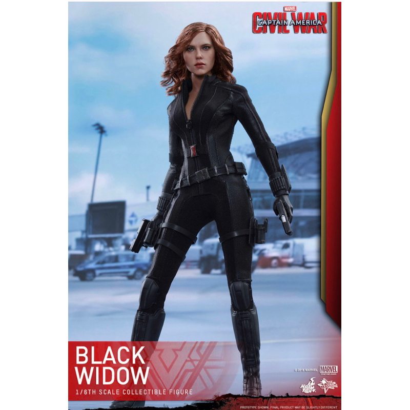 6 Hot Toys – MMS365 – 美國隊長3：英雄內戰【黑寡婦】Black Widow 1/6 比例人偶作品