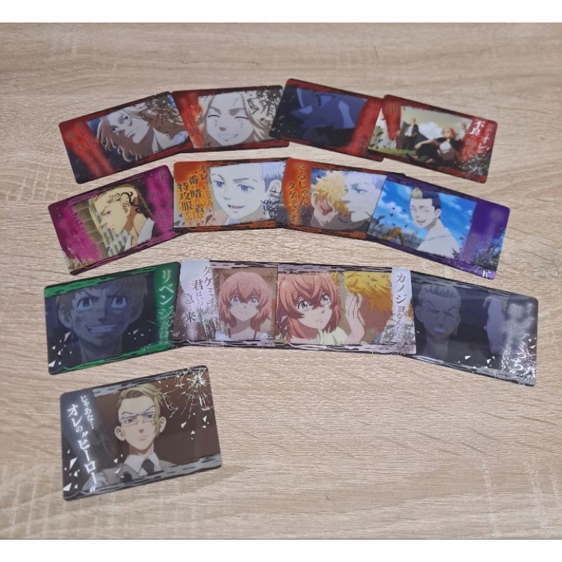 東京復仇者 東卍 金屬卡 佐野萬次郎 龍宮寺堅 三谷隆 半間修二 花垣武道 橘日向 稀咲鐵太