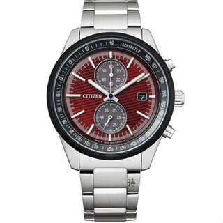 CITIZEN 星辰 東京紅 限量版 光動能三眼計時腕錶 CA7034-96W