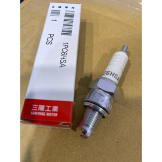 機車庫房 三陽原廠零件 原廠NGK火星塞 規格C6HSA 適用四行程化油車用