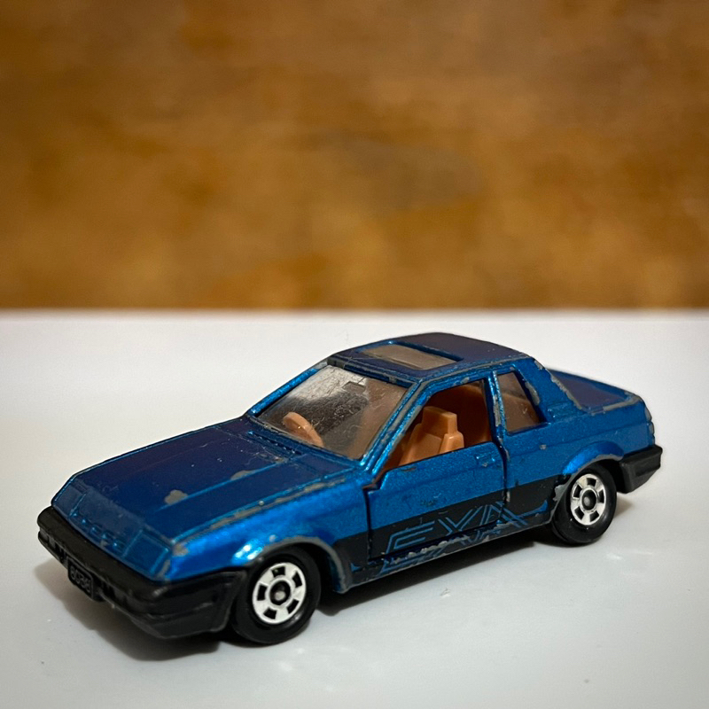 Tomica 日本製 No.22 NISSAN PULSAR COUPE EXA 藍色