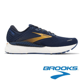 【BROOKS】男 GTS支撐型避震緩衝運動健行鞋- 2E寬楦『黑/黃』110366