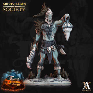 Tazo工坊[AVG] 朱魯帕 - 部落戰士Jurupa - Tribal Warrior 3D列印模型TD3