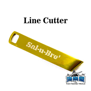 《Sal-u-Bre'》LINE CUTTER 線夾 子線夾 金 | 漁樂屋