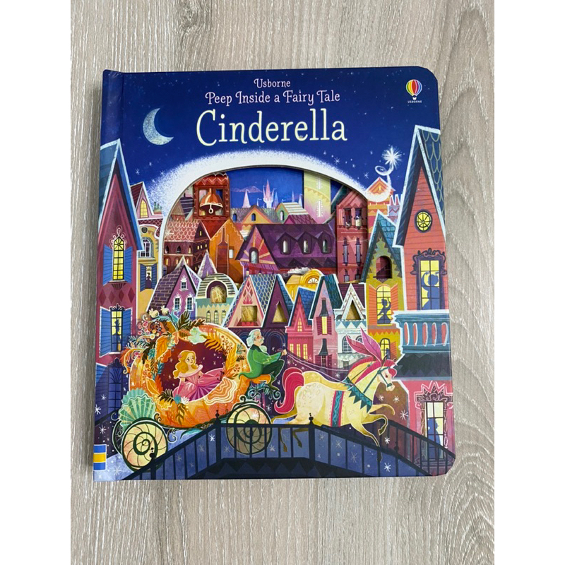 灰姑娘 Peep Inside a Fairy Tale Cinderella 二手 兒童 睡前 床邊 英文 故事書