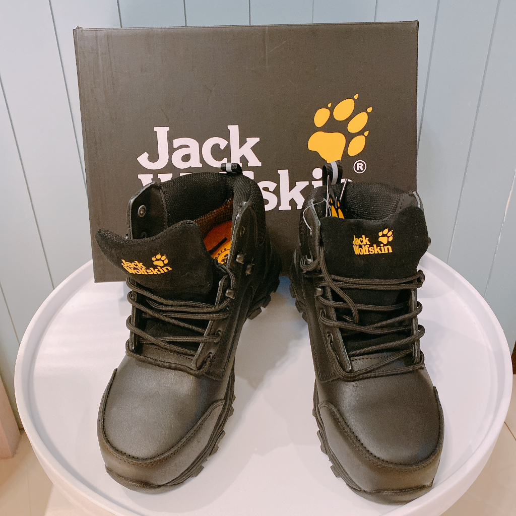 Jack Wolfskin 飛狼安全工作鞋/硬頭高筒靴/防護鞋 原價$4280 UF005
