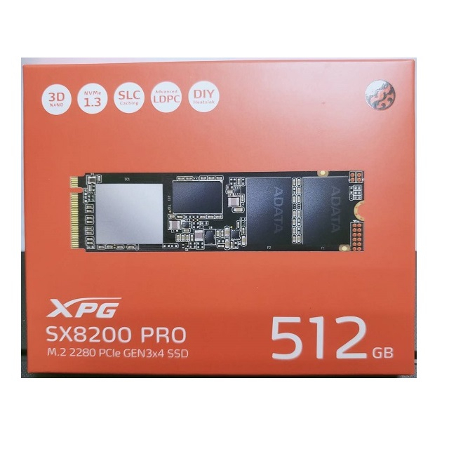 【CCA】威剛 ADATA XPG SX8200Pro 512G M.2 2280 PCIe SSD 固態硬碟