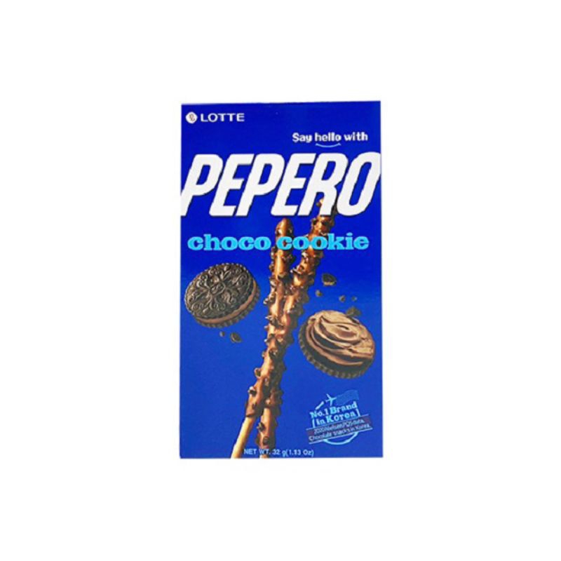 （即期出清）LOTTE PEPERO 黑餅乾巧克力棒