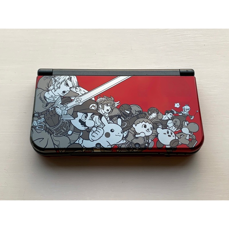 玩界村｜New 3DSLL 上ips 任天堂明星大亂鬥限定機B9S 改機3DS LL