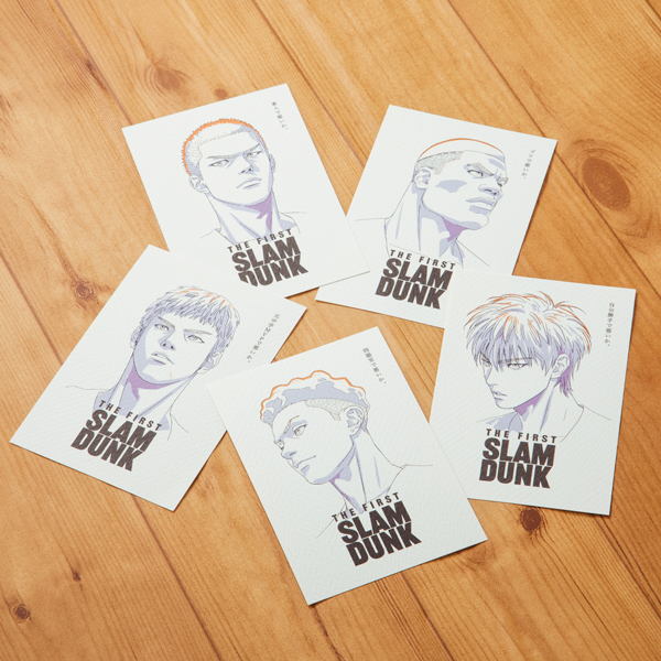 預購 THE FIRST SLAM DUNK 灌籃高手 5張套裝明信片/單張B2海報