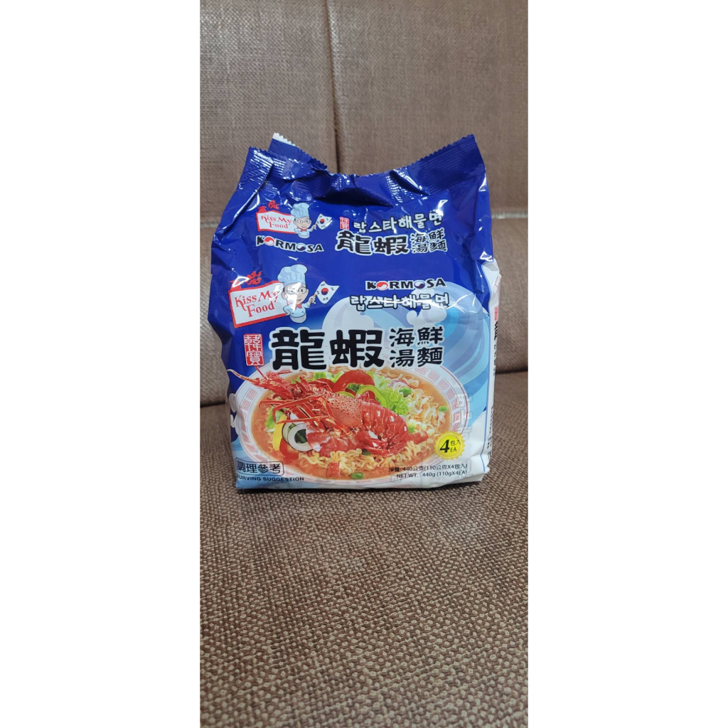 韓寶 KORMOSA 龍蝦海鮮湯麵 （4包入）