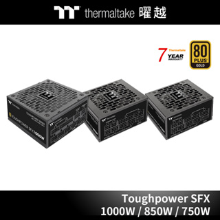 曜越 鋼影Toughpower SFX 750/850/1000W金牌認證電源(支援ATX3.0& PCIe Gen5)