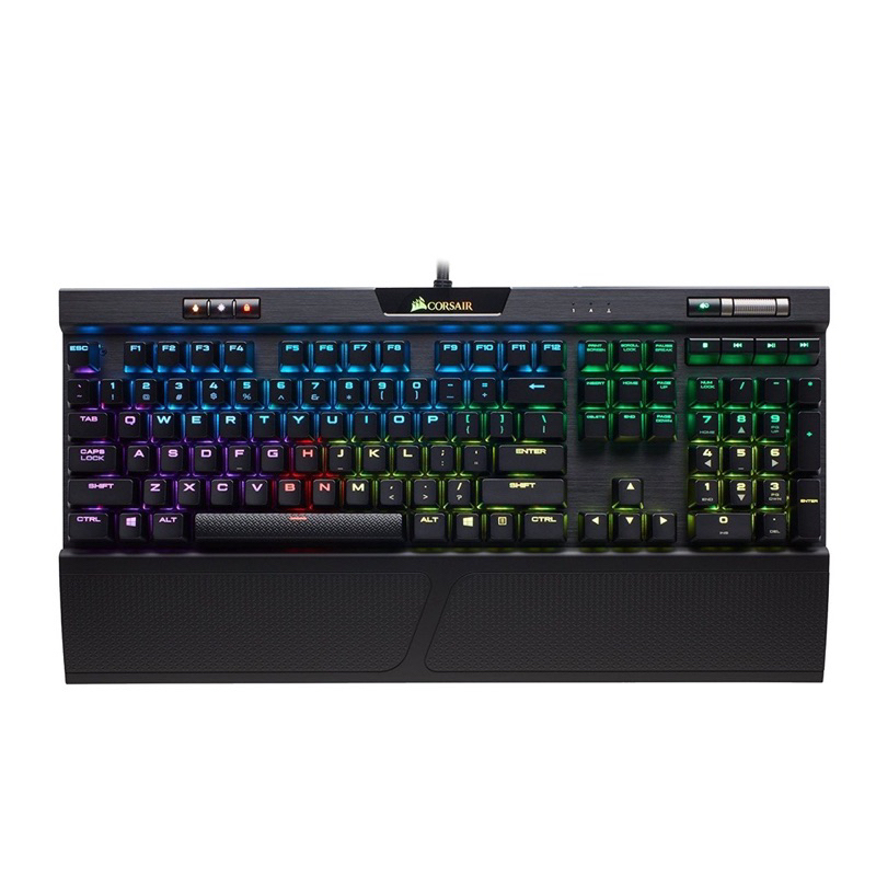 海盜船 CORSAIR K70 MK2 RGB 青軸 機械式鍵盤+滑鼠墊