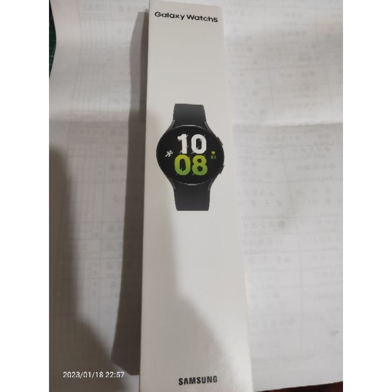 9.9成新僅試戴 三星智慧型手錶 Samsung Galaxy Watch5 44mm  LTE幻影黑 運費我出
