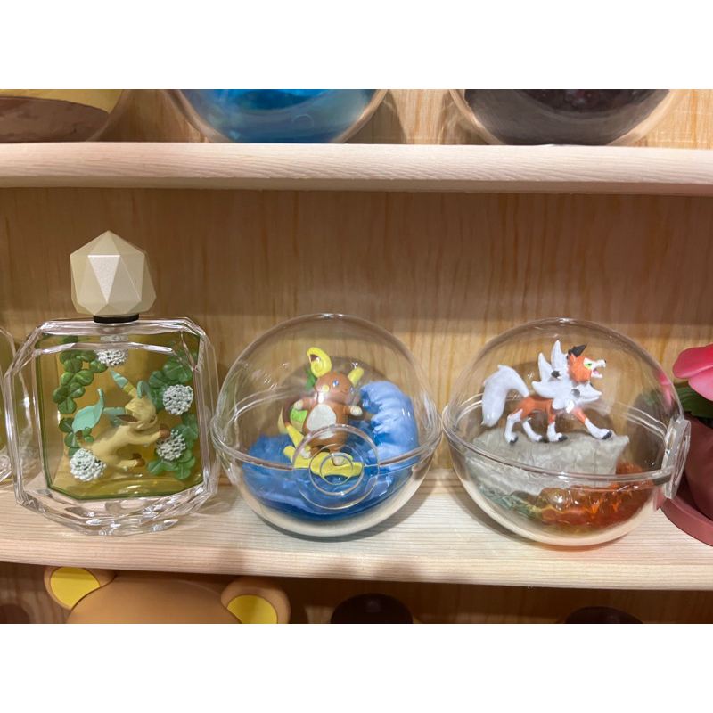 re-ment盒玩 寶可夢 神奇寶貝 生態球 香水瓶 正版 皮卡丘