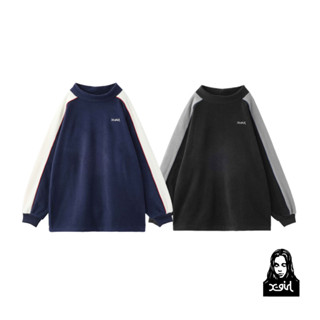 x-girl FLEECE TUNIC TOP 大學Ｔ105224013006