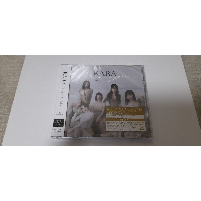 YU❤ 日版特價 Kara MOVE AGAIN 15周年記念專輯 Japan Edition初回通常版