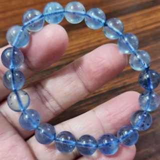 海藍寶 魔鬼藍 手鍊 手環 手珠 冰透晶體 AQU1001