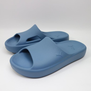 [麥修斯]PUMA Shibui Cat 385296 10 拖鞋 防水 淋浴 玩水 軟底 情侶拖 湖藍色 男女款