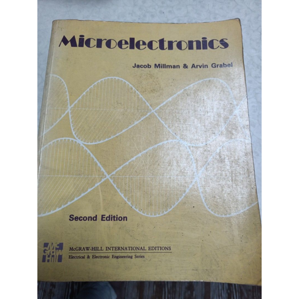 二手 微電子學 Microeletronics jacobMillan&amp;Arvin Grabel 2nd Edition