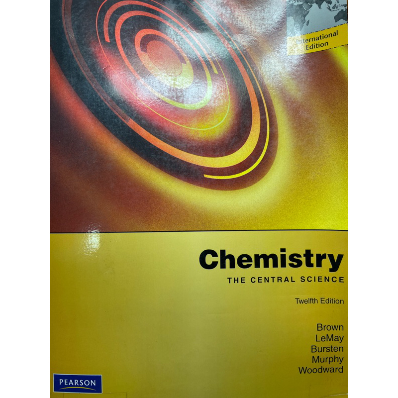 普通化學原文書 含台大普化試題 Chemistry the central science twelth edition