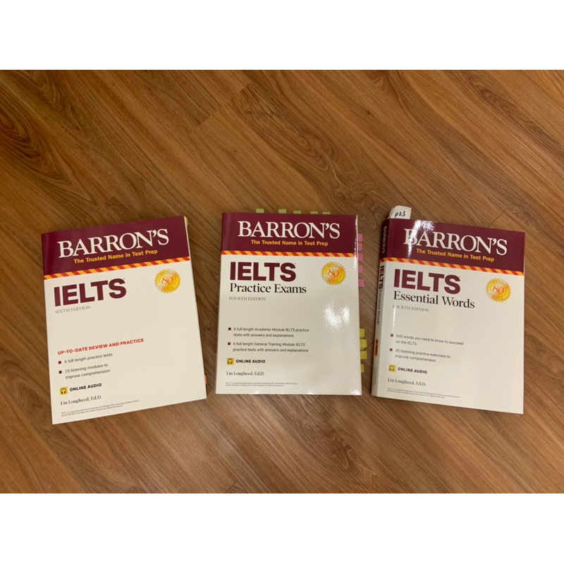 雅思 IELTS Superpack Barron’s 3冊合售