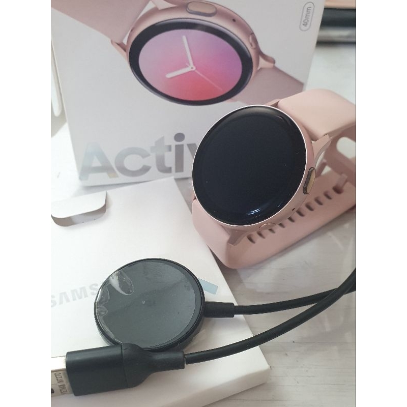 SAMSUNG 三星 Galaxy Watch Active2 40mm 藍芽智慧手錶 粉色