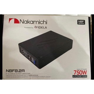 現貨2023年最新款日本中道Nakamichi NBF8.2A 8吋25.0 10吋薄型低音喇叭（平輸）