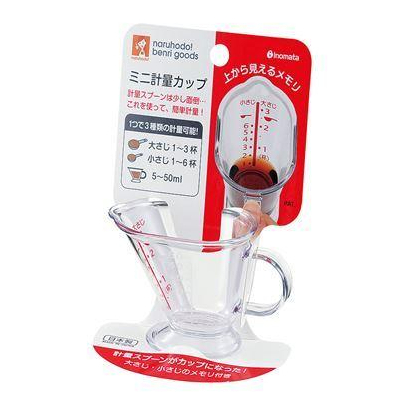 《綺趣雜貨》現貨特價 日本製 INOMATA 迷你量杯 量杯 料理量杯 醬料杯 透明刻度量杯 刻度量杯 日本代購