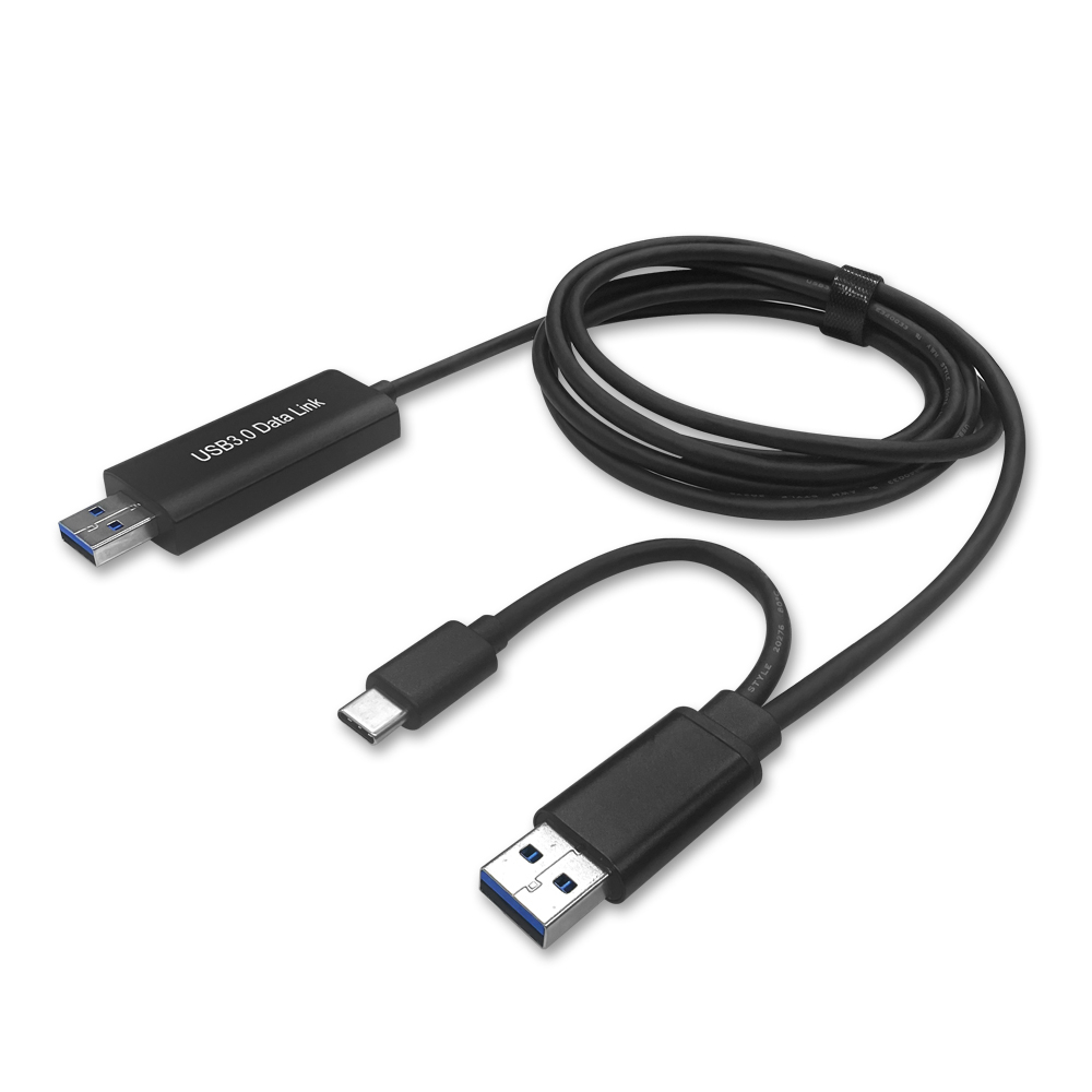 Type C USB 線 3.0 頭 對拷線 兩台電腦資料對傳 1.8米  傳輸線 互傳 支援複製貼上