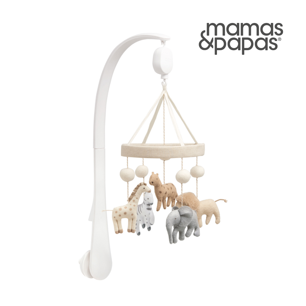 Mamas&Papas 掌心動物(音樂吊鈴) 安撫吊鈴 音樂吊鈴 安撫玩具