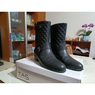 TAS 小羊皮短靴（黑色）