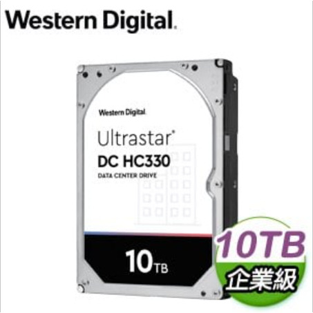 WD 威騰 新版HC330 10TB 3.5吋  企業級硬碟(WUS721010ALE6L4) 下標前聊聊