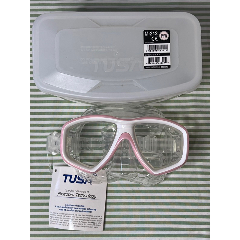 全新Tusa M-212面鏡，適用亞洲人臉型